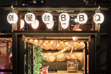 祭屋台とBBQビアガーデン　屋上祭宴　天満橋屋上店3