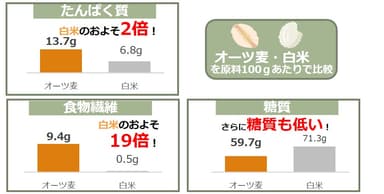 5. 栄養素の比較