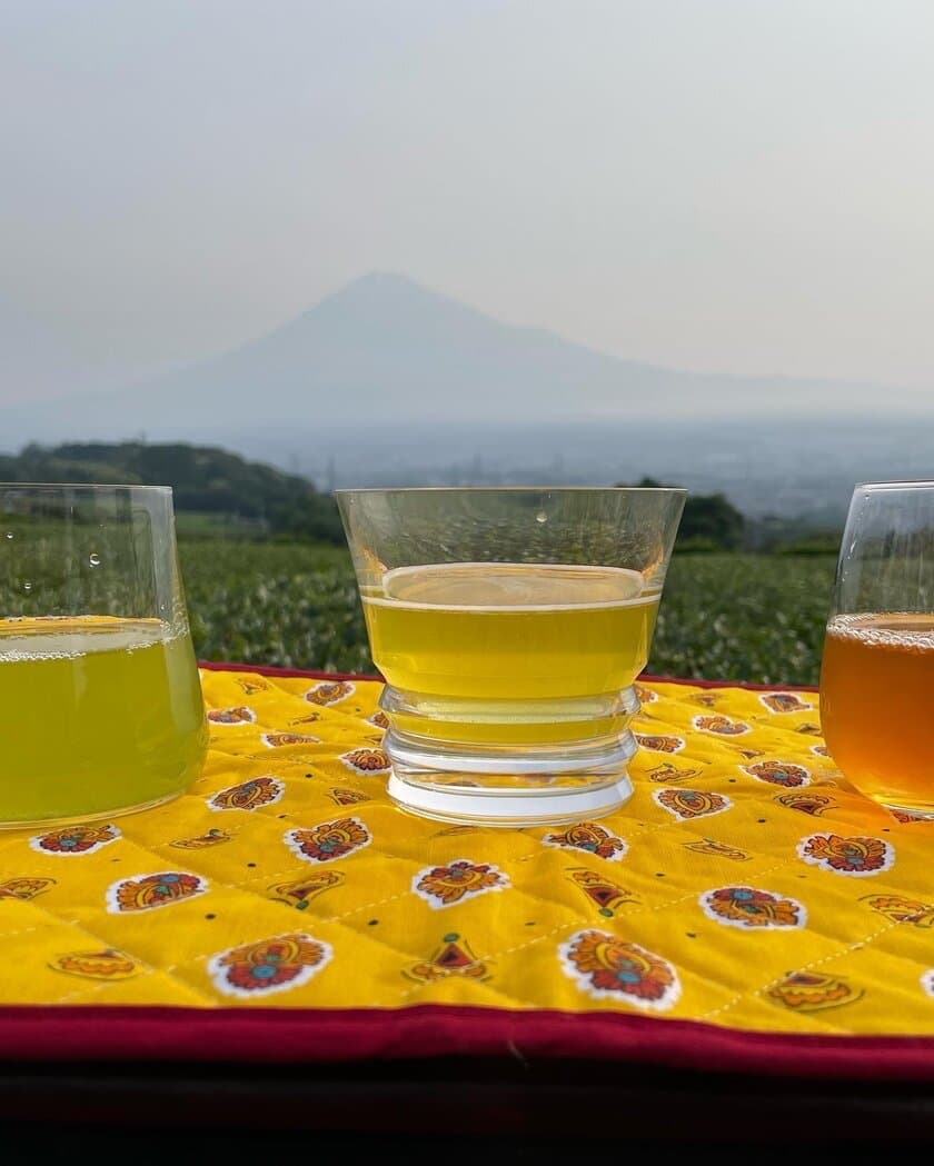 富士山の麓で育った新茶のフレーバーティープロジェクトを
6月10日マクアケにてスタート！