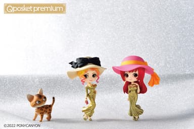 Q posket petit premium 叶姉妹ファビュラスなキーホルダー(イメージ)