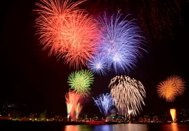 按針祭海の花火大会2