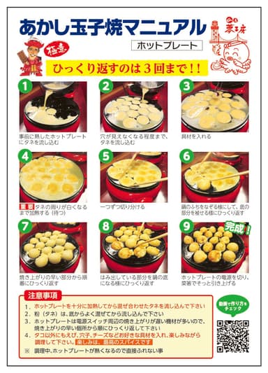 焼き方マニュアル