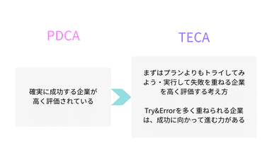 PDCAとTECA