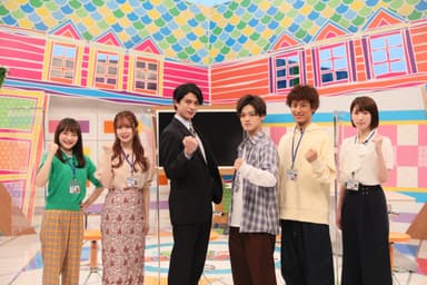 「スタジオより愛をこめて」出演者による宣伝ビジュアル