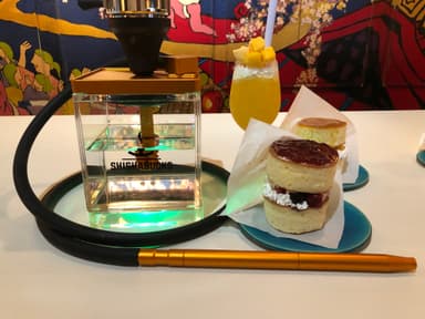 シーシャとドリンク＆フード