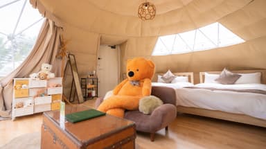 くまがテーマのroom bear