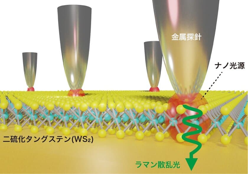 長時間・大面積の超解像ラマンイメージングを実現　
～電子デバイス材料の評価や生体分子観察への応用に期待～