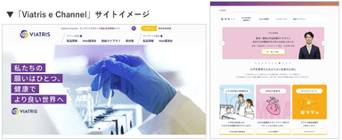 ネオス、ヴィアトリス製薬が提供する医療従事者向け総合情報Webサイト 「Viatris e Channel」の開発に対応