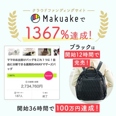 ブラックは開始12時間で完売！