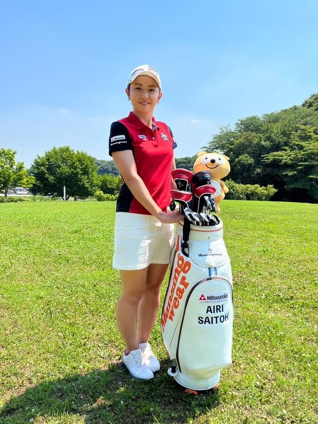 JLPGAプロゴルファー 斉藤愛璃選手との
所属契約締結に関するお知らせ