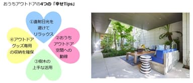 おうちアウトドアの4つの「幸せTips」