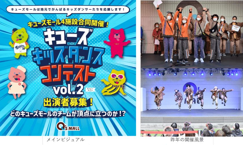 キューズ・キッズダンスコンテスト Vol.2募集開始！