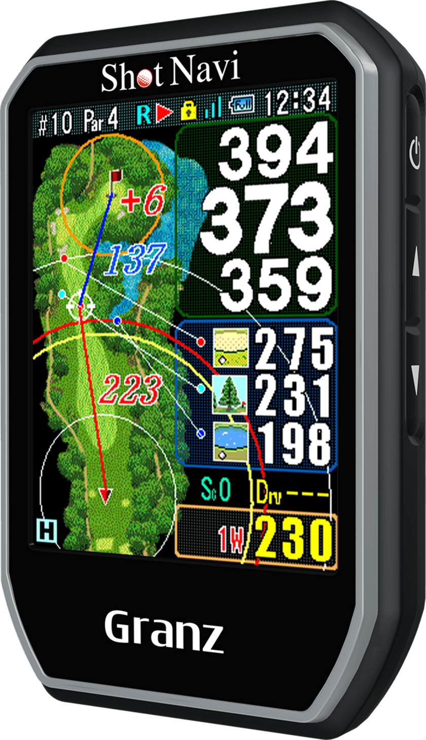 テクタイト、世界最小・最軽量クラス、タッチパネルを搭載した
Shot Navi『Granz』を8月3日に発売