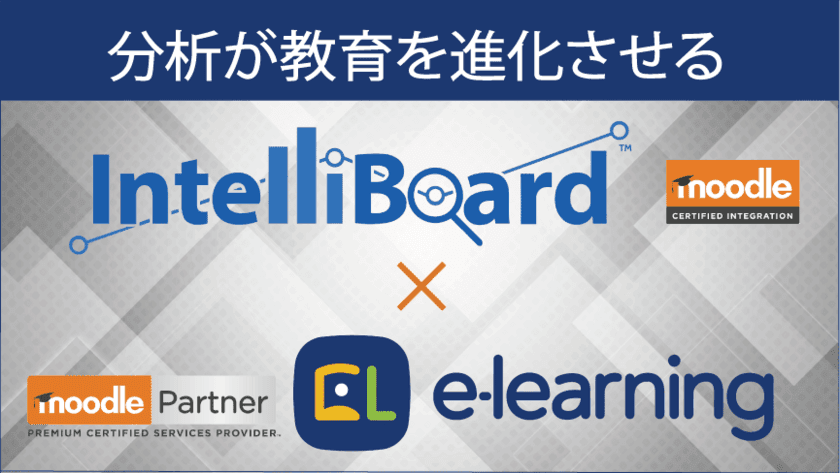 Moodleプレミアムパートナーの株式会社イーラーニングは
米国IntelliBoard, Incと提携し、ラーニングアナリティクスツール
「IntelliBoard(インテリボード)」の提供を2022年9月に開始