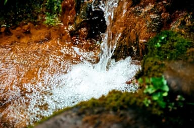 浅間山麓の湧水