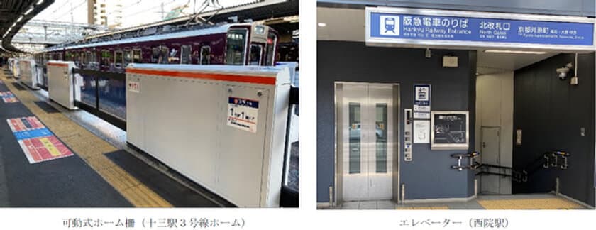 全駅にホーム柵を設置するとともに、
全駅のバリアフリー化を目指します
～鉄道駅バリアフリー料金制度を活用し、
バリアフリー設備の整備を推進します～