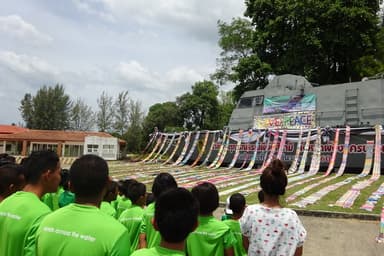 タイでの東日本大震災慰霊祭