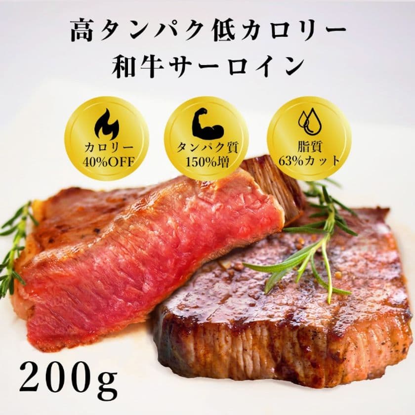 和牛の概念が変わる!
筋トレ・ボディメイクに最適な高タンパク低カロリー低脂質を
実現させた和牛赤身肉を8月1日より発売!