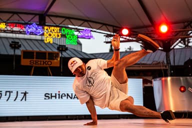 アンバサダーのBBOY TAISUKE (C)Hama Show