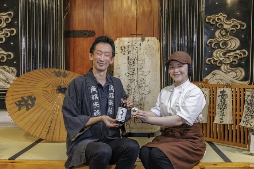 秋田・角館のご当地プリン専門店より
創業160年以上の老舗、安藤醸造とコラボした
新食感「しょうゆプリン」が新登場！
～和洋と時代の垣根を超えたご当地コラボで角館の新名物に～