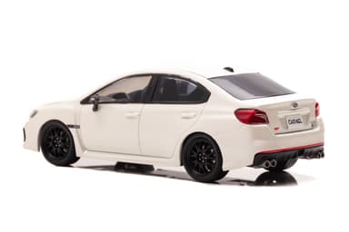 スバル WRX STI Type RA-R (VAB) 2018 Crystal White Pearl：左後