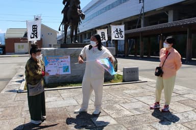 上越妙高駅からスタート