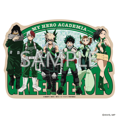 BIGステッカー (GREEN HEROES)