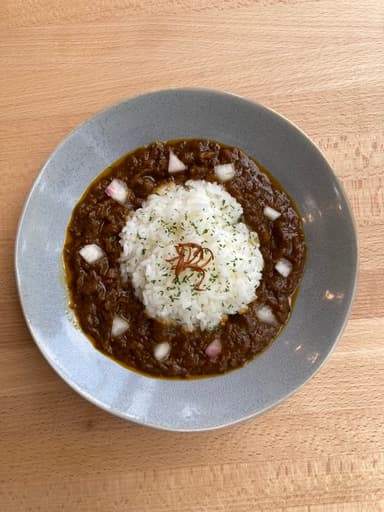 桃カレー