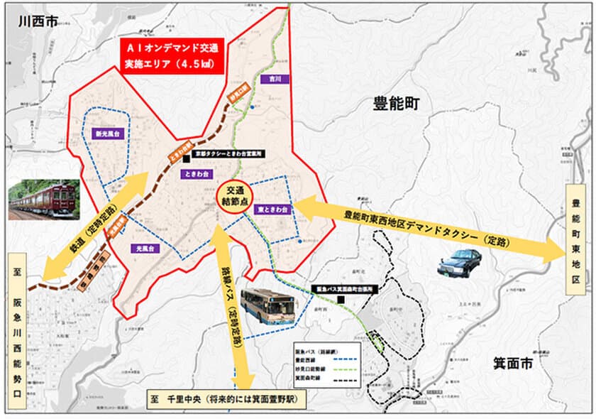 ～公共交通網の最適化と地域住民のQOL向上を目指して～
AIオンデマンド交通 実証実験の実施について