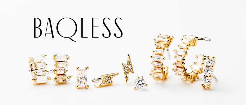 キャッチレスの“落ちないピアス”Baqless(バックレス)
　伊勢丹新宿店本館に期間限定ショップが9月7日オープン