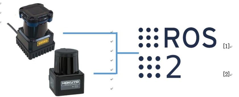 2D測域センサ(LiDAR)用 ROS2ノード公開について