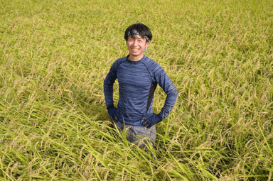 多古米生産者の萩原 宏紀さん