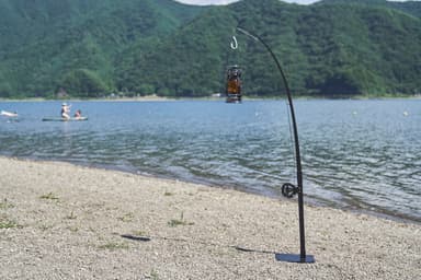 炎釣　使用風景