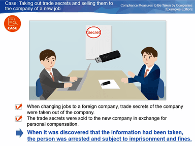 企業で取り組むコンプライアンス対策 ＜事例編＞(英語版)