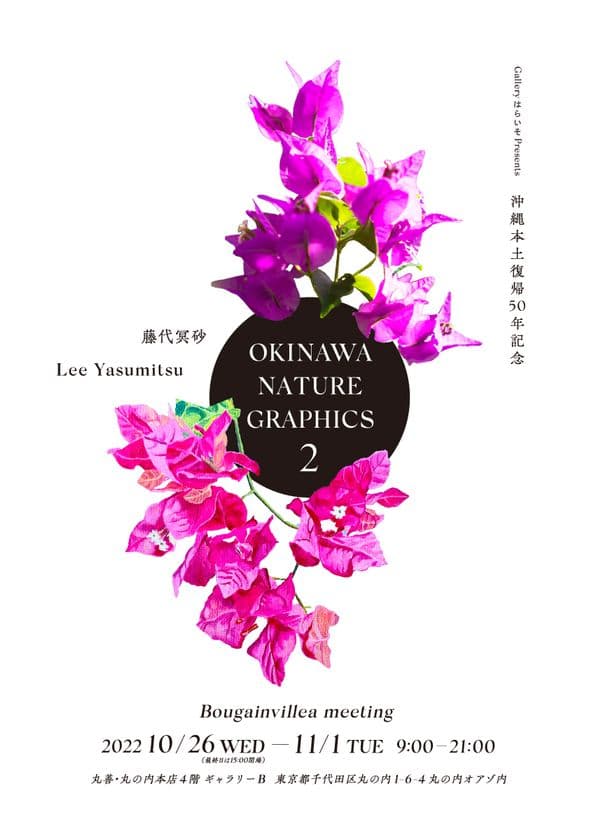 ＜沖縄本土復帰50年記念＞沖縄の景色に彩りを添える秋のイベント
「OKINAWA NATURE GRAPHICS 2」が10/26から開催