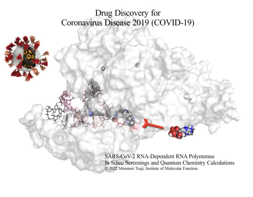 新型コロナウイルス(COVID-19)治療薬候補化合物リストを発表：
世界最高水準のコンピュータシミュレーションによる
医薬品分子設計方法論で成果