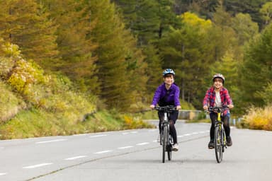 サイクリング高峰高原