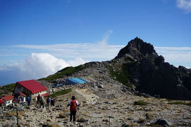 中央アルプス・天狗荘・宝剣山荘