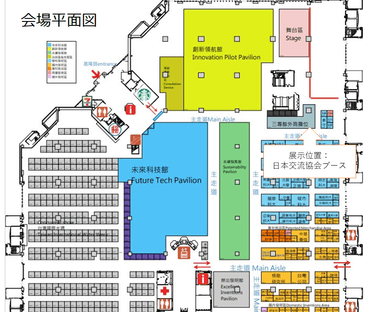 会場平面図