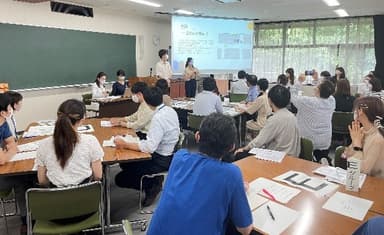 2022年7月中野区での研修の様子