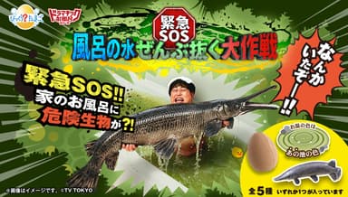 びっくらたまご ドラマチックお風呂シリーズ 緊急SOS！風呂の水ぜんぶ抜く大作戦