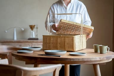 朝食もお部屋にケータリング