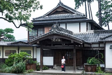 明治時代に造られた臨江閣