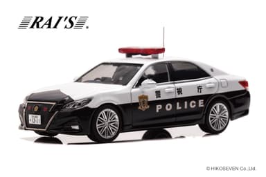 RAI'S 1/43 トヨタ クラウン アスリート (GRS214) 2019 警視庁高速道路交通警察隊車両 (速13)