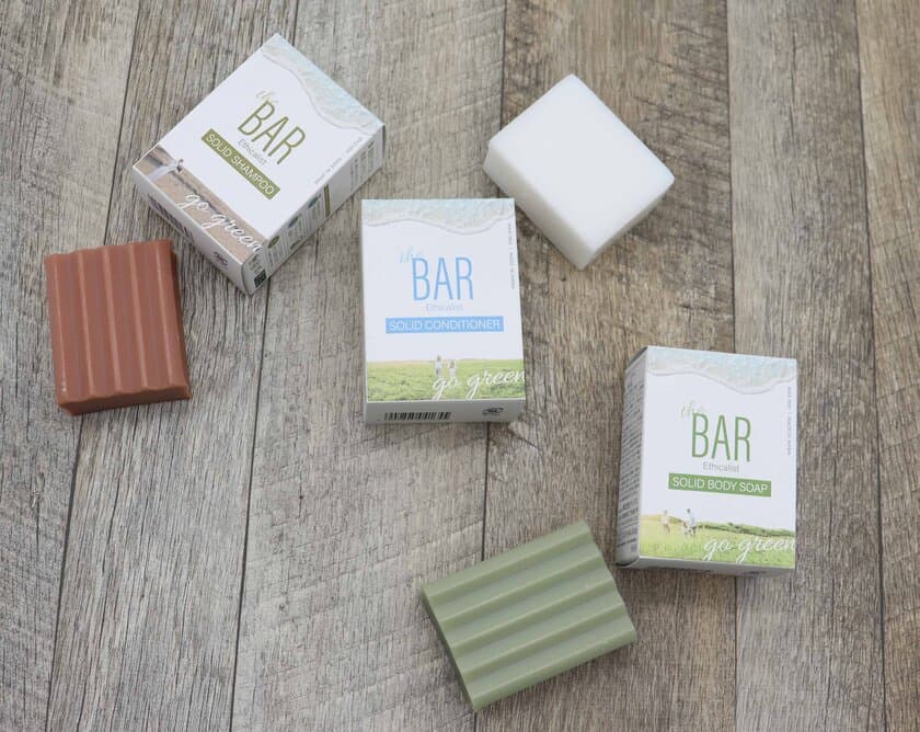 SDGs・脱プラ固形シャンプー「The BAR」　
注文数が前年比400％超！シリーズ累計販売数15万個を突破