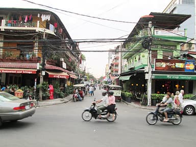 出店予定地のボンケンコン地区の様子