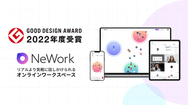 「NeWork(R)」2022年度グッドデザイン賞受賞イメージ