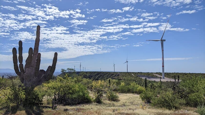 当社グループ初のメキシコにおける風力発電事業について