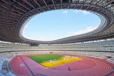 舞台は東京・国立競技場(Copyright：JAPAN SPORT COUNCIL)