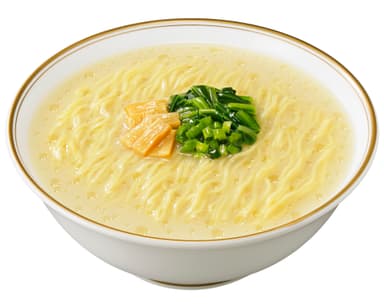 麺づくり　ゆず＆胡椒香る鶏白湯　調理画像